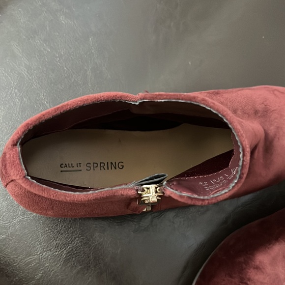 Velvet ankle boots - Picture 5 of 7